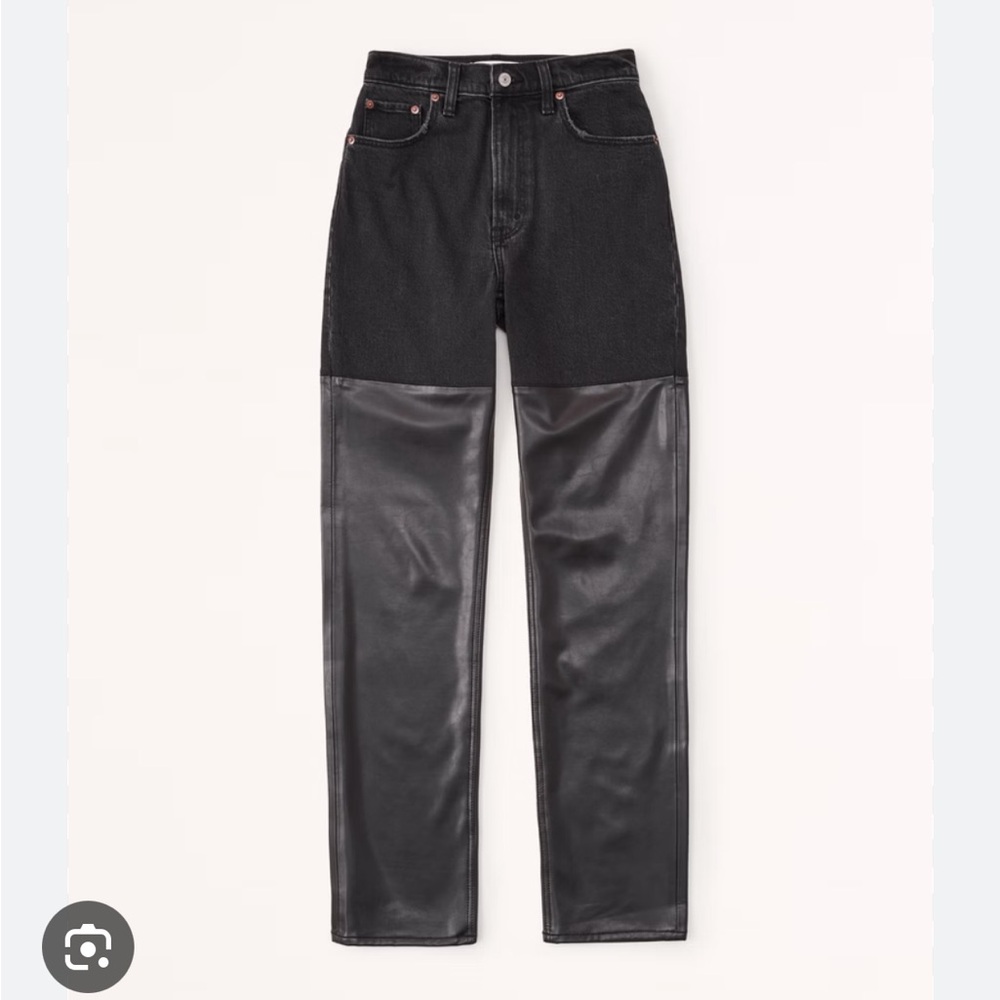 Abercrombie & Fitch Black High Rise Women's Jeans